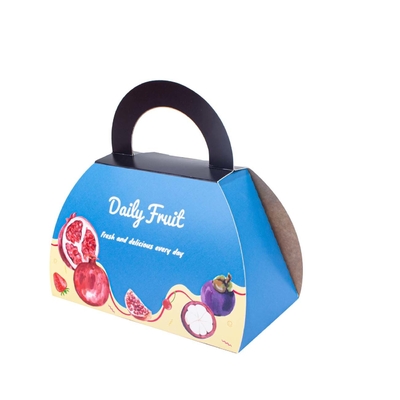 60gsm Thickness Fruit And Vegetable Packaging Boxes Compostable Recyclable